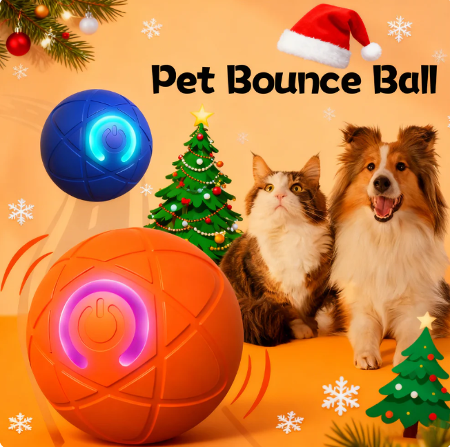 🐶Single & Dual Mode Bouncing Ball For Pets😺
